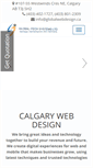 Mobile Screenshot of globalwebdesign.ca